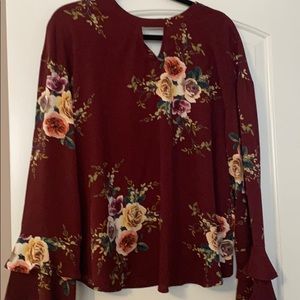 Bell Sleeve Blouse